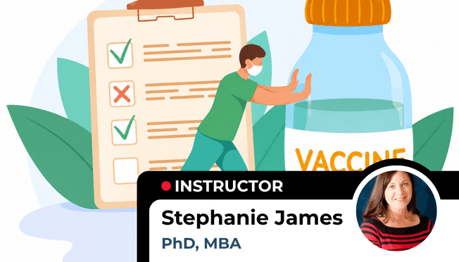 Immunology and Vaccines: Current Updates to Traditional and Emerging/Vector-Borne Disease Vaccines - Live Webinar on October 26, 2026 at 8PM ET - 2 hour Live CE Webinar