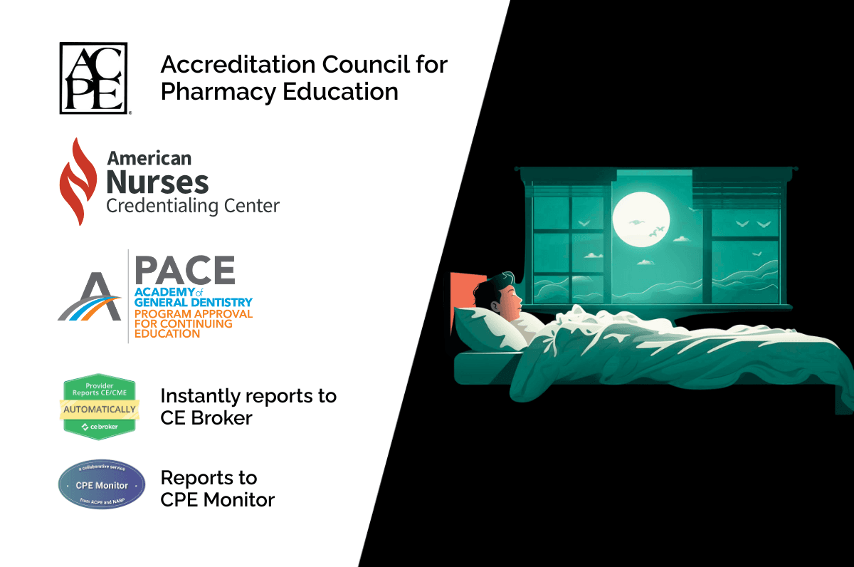 Dreamland: A Review of Sleep Medications - Live Webinar on July 30, 2025 10AM EST - 1 hour Live CE Webinar